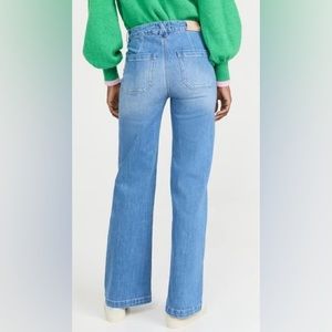 Paige Leenah High Waist Pocketed Flare Jeans